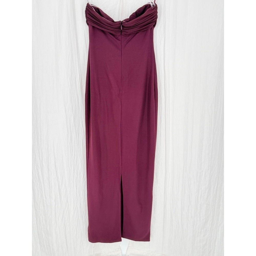 NEW Superdown Tierra Plum Strapless Maxi Dress Small - Picture 13 of 13